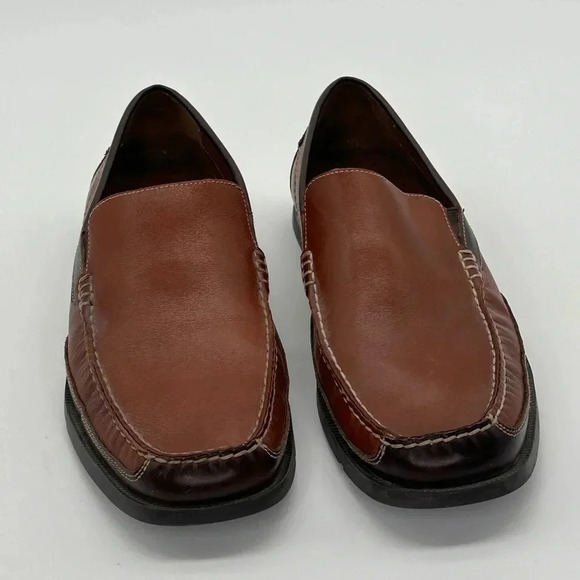 Men’s Johnston & Murphy Sheepskin Memory Foam Loafers Size 11 - Picture 2 of 8